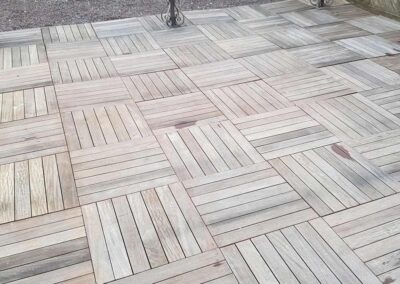 terrasse bois naturel